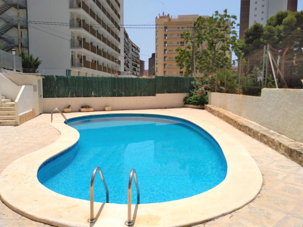 Апартаменти Agustina Seaview In Rincon De Loix -Free Parking, Wi-Fi, Pool, New Air Conditioning, Sea View Бенідорм Екстер'єр фото