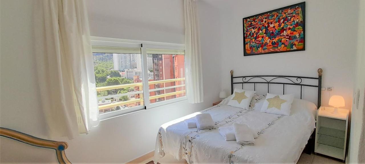 Апартаменти Agustina Seaview In Rincon De Loix -Free Parking, Wi-Fi, Pool, New Air Conditioning, Sea View Бенідорм Екстер'єр фото
